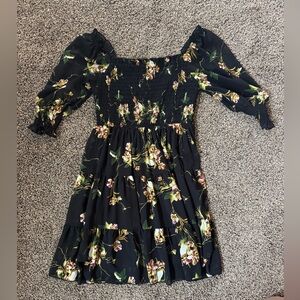 Baltic Born Floral Black Dress